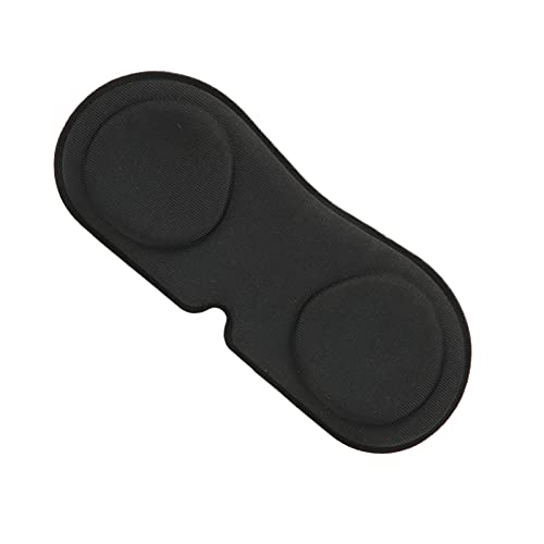 Denash VR -Objektivschutzkissen Anti -Scratch Waschantrage Tragbarer Objektivschutz für 2 VR Gaming Headset für Komfortable Sitzungen, Schwarzes Stoff Objektivschutzpolster für 2 Bild 3