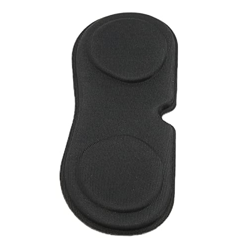 Denash VR -Objektivschutzkissen Anti -Scratch Waschantrage Tragbarer Objektivschutz für 2 VR Gaming Headset für Komfortable Sitzungen, Schwarzes Stoff Objektivschutzpolster für 2 Bild 5