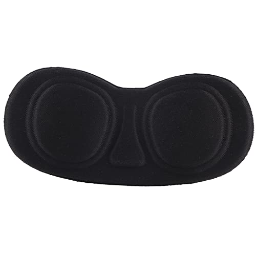 Denash VR -Objektivschutzkissen Anti -Scratch Waschantrage Tragbarer Objektivschutz für 2 VR Gaming Headset für Komfortable Sitzungen, Schwarzes Stoff Objektivschutzpolster für 2 Bild 6