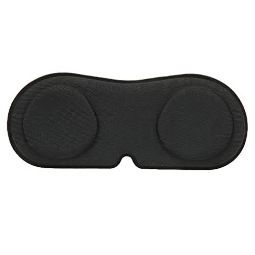 Denash VR -Objektivschutzkissen Anti -Scratch Waschantrage Tragbarer Objektivschutz für 2 VR Gaming Headset für Komfortable Sitzungen, Schwarzes Stoff Objektivschutzpolster für 2 Bild 7