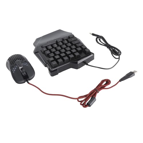Denash Gaming -Tastatur -Maus Konverter Adapter Nahtloser Konnektivität USB Stecker und Spieleinsatz für, Typ C Datenkabel Typ C Bild 1