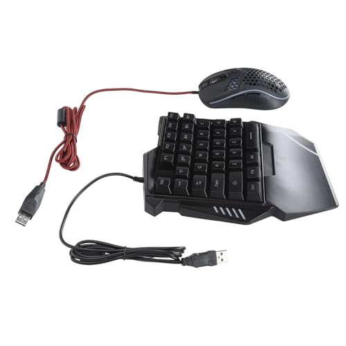 Denash Gaming -Tastatur -Maus Konverter Adapter Nahtloser Konnektivität USB Stecker und Spieleinsatz für, Typ C Datenkabel Typ C Bild 4