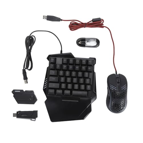 Denash Gaming -Tastatur -Maus Konverter Adapter Nahtloser Konnektivität USB Stecker und Spieleinsatz für, Typ C Datenkabel Typ C Bild 6