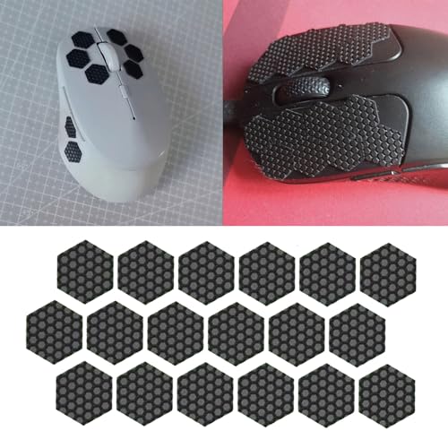 Maus-Griffband, Aufkleber für Gaming-Maus, Tastatur, rutschfest, selbstklebend, schweißbeständig, 18/36 Stück Bild 2