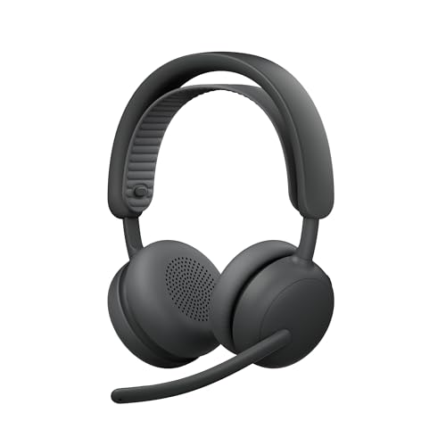 Logitech Zone Wireless 2 ES – kabelloses Headset mit Geräuschunterdrückung, adaptiver Hybrid-ANC, Bluetooth, Grafit Bild 1