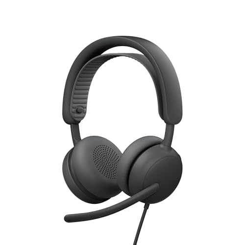 Logitech Zone Wireless 2 ES for Business – kabelloses Headset mit Geräuschunterdrückung, adaptivem Hybrid ANC, nativem Bluetooth, Microsoft Teams-Zertifiziert – Grafit Bild 1