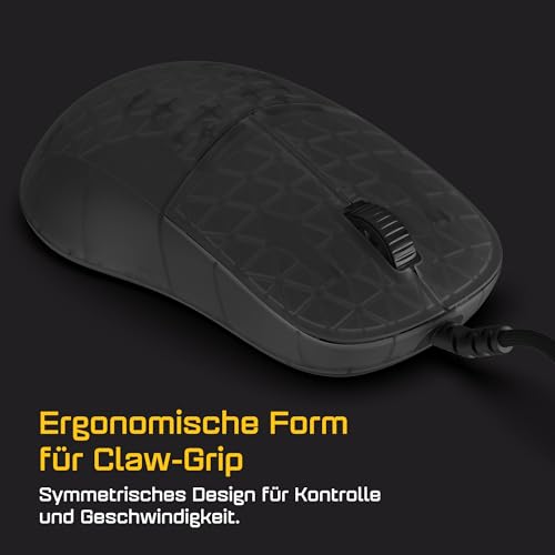 ENDGAME GEAR XM2 8k v2 Gaming Maus Dark Frost – 30K DPI Optischer Sensor, 8000Hz Polling, Claw-Grip Design für mittlere bis größe Hände, leicht (52,5g) Bild 6