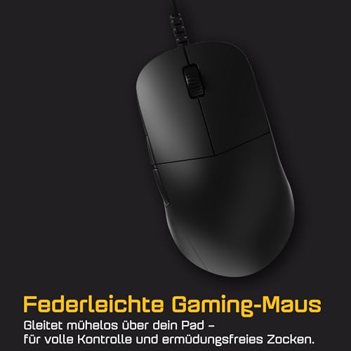 ENDGAME GEAR XM2 8k v2 Gaming Maus Schwarz – 30K DPI Optischer Sensor, 8000Hz Polling, Claw-Grip Design für mittlere bis größe Hände, leicht (51,5g) Bild 5