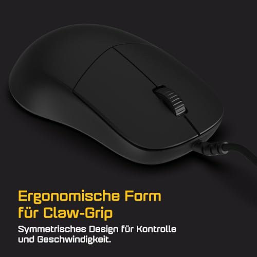 ENDGAME GEAR XM2 8k v2 Gaming Maus Schwarz – 30K DPI Optischer Sensor, 8000Hz Polling, Claw-Grip Design für mittlere bis größe Hände, leicht (51,5g) Bild 6