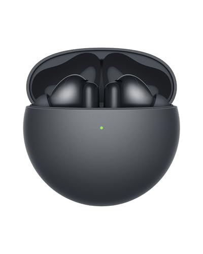 HUAWEI FreeBuds 7i Kabellose Kopfhörer, Intelligente aktive Geräuschunterdrückung 4.0, Unbegrenztes räumliches Audio, iOS & Android, 4 Ohrstöpsel für bequemen Sitz, 30 Monate Garantie, Schwarz Bild 1