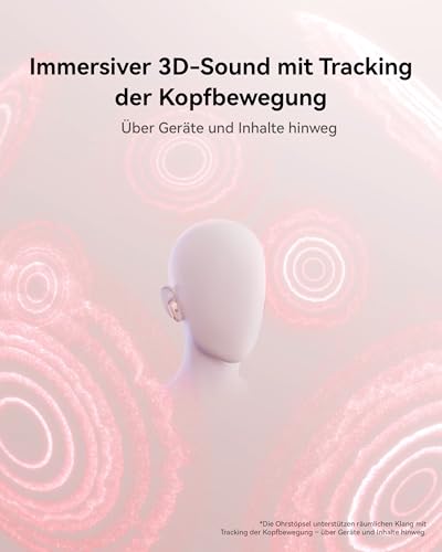 HUAWEI FreeBuds 7i Kabellose Kopfhörer, Intelligente aktive Geräuschunterdrückung 4.0, Unbegrenztes räumliches Audio, iOS & Android, 4 Ohrstöpsel für bequemen Sitz, 30 Monate Garantie, Schwarz Bild 2