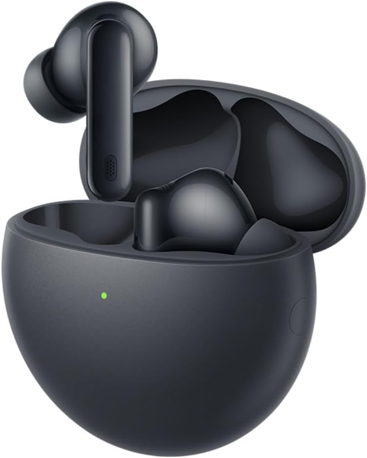 HUAWEI FreeBuds 7i Kabellose Kopfhörer, Intelligente aktive Geräuschunterdrückung 4.0, Unbegrenztes räumliches Audio, iOS & Android, 4 Ohrstöpsel für bequemen Sitz, 30 Monate Garantie, Schwarz Bild 3