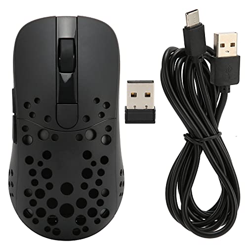Denash Gaming -Maus 2,4G Dual -Modus Sechs Level Einstellbare RGB Mäuse für PC Spieler, Ergonomisches Design für Komfortable Spieleerlebnisse Bild 6