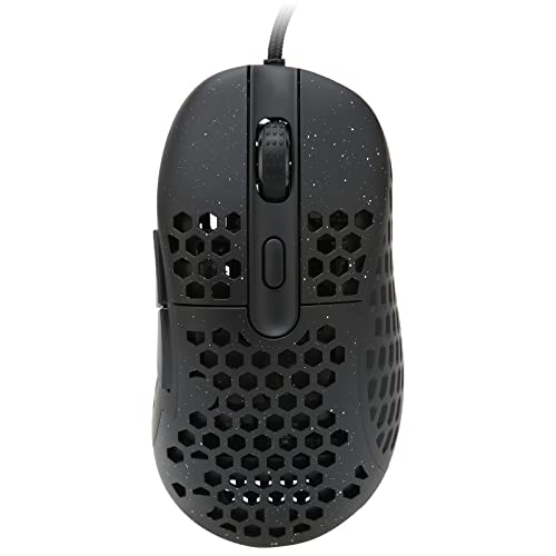Denash Gaming -Maus Ergonomische RGB -Beleuchtung Einstellbare DPI Maus für Laptop Desktop USB Stecker und Play [ 10] [ABS Black] Bild 2