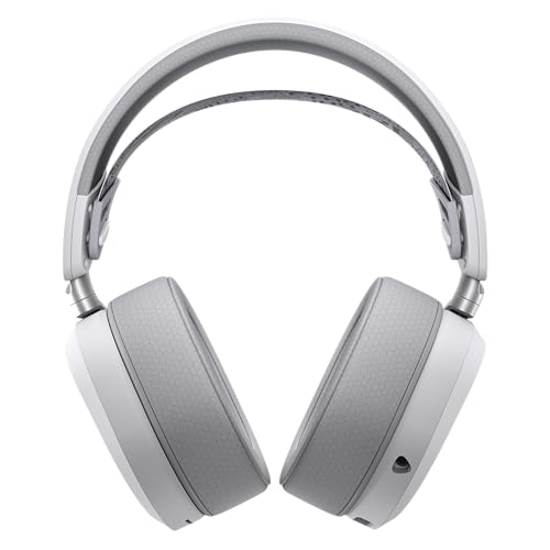 ASUS ROG Pelta White kabelloses RGB Gaming Headset (ROG SpeedNova, Bluetooth, 2,4 GHz, USB-C, 50-mm-ROG-Titanmembran-Treibern, 10-mm-Superbreitband-Boom-Mikrofon, 309g leicht, Aura Sync RGB) | Weiß Bild 2