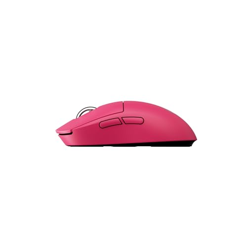 Logitech G PRO X Superlight 2c kabellose Gaming-Maus, 60 g Pro-Grade-Maus mit 5 programmierbaren Tasten, 44K-DPI-Sensor, 8.000 Hz Signalrate, USB-C-Ladefunktion für PC/Mac - Rosa Bild 1