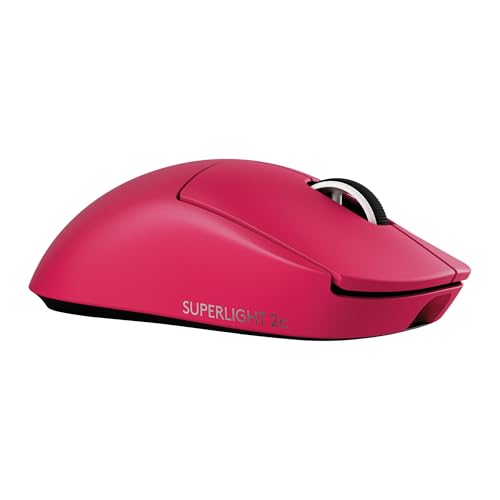 Logitech G PRO X Superlight 2c kabellose Gaming-Maus, 60 g Pro-Grade-Maus mit 5 programmierbaren Tasten, 44K-DPI-Sensor, 8.000 Hz Signalrate, USB-C-Ladefunktion für PC/Mac - Rosa Bild 7