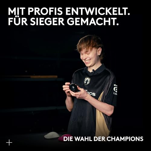 Logitech G PRO X Superlight 2c kabellose Gaming-Maus, 60 g Pro-Grade-Maus mit 5 programmierbaren Tasten, 44K-DPI-Sensor, 8.000 Hz Signalrate, USB-C-Ladefunktion für PC/Mac - Schwarz Bild 3