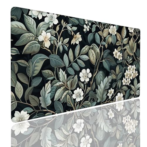 Mauspad XL 1000x400x4mm Wasserdicht Schreibtischunterlage rutschfeste Speed Gaming Mousepad Vintage (3) Groß Desk Mouse Mat Maus Pad, Schreibtisch Unterlage Deko für PC, MacBook, Laptop, Home Office Bild 1