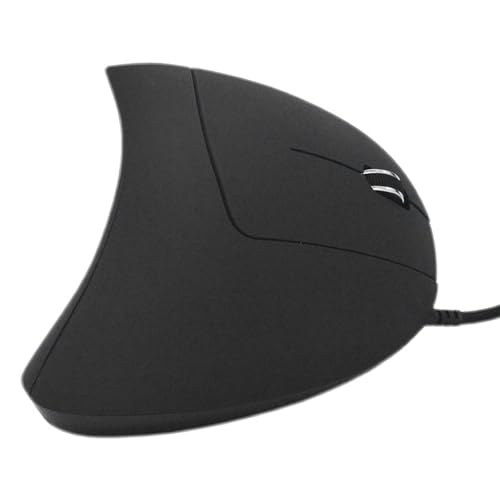 Denash Nicht -Slip -Matte Oberfläche Optisch Verdrahtete Vertikale Maus Vertikales Design Gaming Maus für Männer Frauen Plastik Bild 3