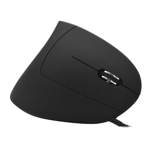 Denash Nicht -Slip -Matte Oberfläche Optisch Verdrahtete Vertikale Maus Vertikales Design Gaming Maus für Männer Frauen Plastik Bild 4