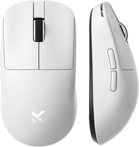 FOXMM x MCHOSE L7 Pro Superlight Maus 39 g, Sensor 26.000 DPI, 6 einstellbare DPI, Polling-Rate 8 K Hz mit 8 K Ultra-schnellem Empfänger, kabellose Gaming-Maus / kabelgebunden, BT/2,4 G, Akku 200 Bild 1