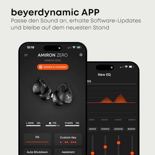 beyerdynamic AMIRON Zero Open- Ear Kopfhörer mit offenem Klangkonzept und innovativem Clip-Design, Bluetooth 5.4, 20 h Gesamtspielzeit, in schwarz Bild 6