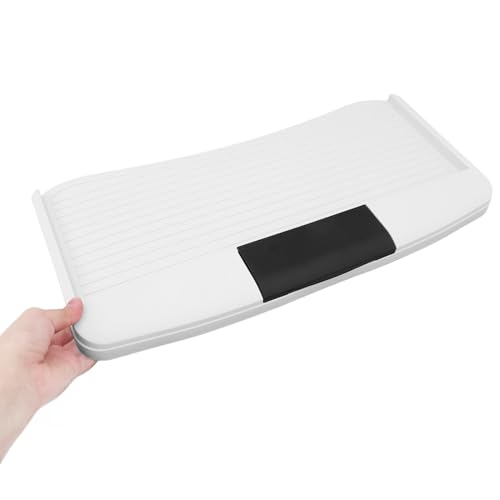 Ausziehbare Tastaturablage unter dem Schreibtisch, ausziehbare Computer-Schublade und Maus-Plattform für Heimbüro und Gaming, verstellbare ausziehbare Ablage für ergonomische Arbeitsplatzeinrichtung Bild 7