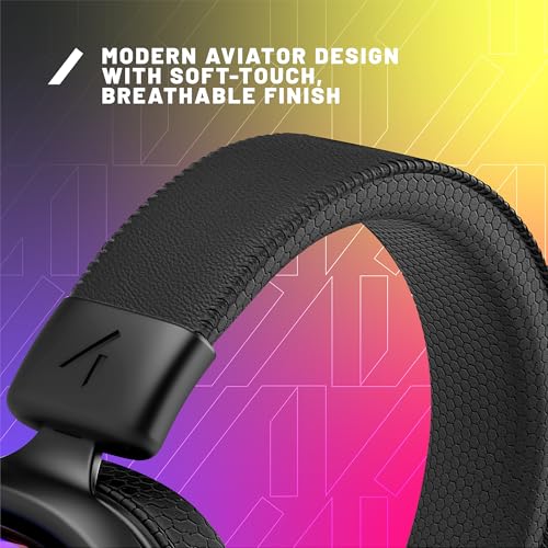 STEALTH RADAR Light Up Gaming Headset - Glow Black, Kompatibel mit Spielekonsolen, Handy und PC Bild 6