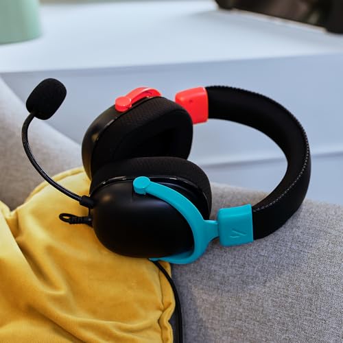 STEALTH RADAR Gaming Headset - Blau/Rot, Kompatibel mit Spielekonsolen, Handy und PC Bild 7