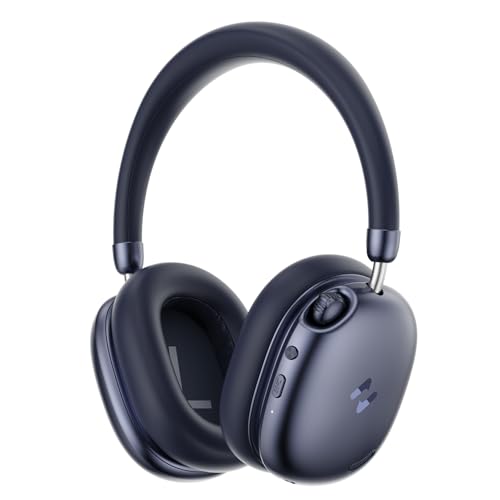 havit Space S1 Adaptive Active Noise Cancelling Headphones, LHDC Bluetooth 6.0 Hi-Res Wireless Over Ear Bluetooth Headphones with 5 Mic ENC, 100H Playtime, Overhead Headphones with Spatial Audio Bild 1