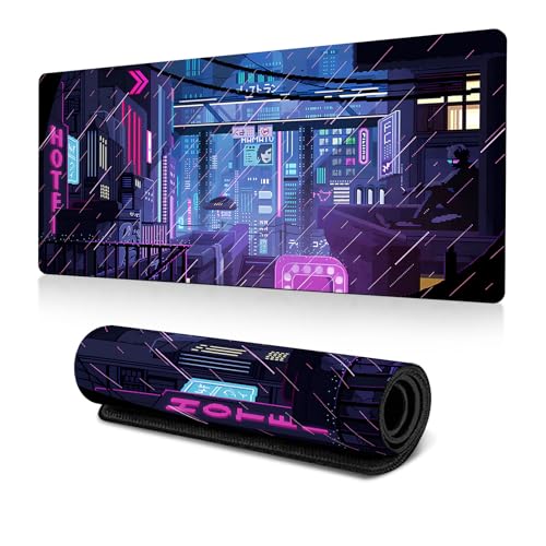 Japanische Anime Large Gaming Maus Pad Mit Genähten Kantigem Nicht Überrutschen Naturkautschuk Basis wasserdichte Laptop Matten Gaming Maus Bild 5