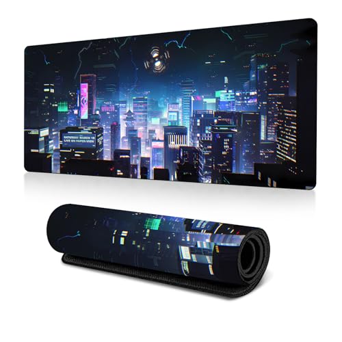 Japanische Anime Large Gaming Maus Pad Mit Genähten Kantigem Nicht Überrutschen Naturkautschuk Basis wasserdichte Laptop Matten Gaming Maus Bild 5