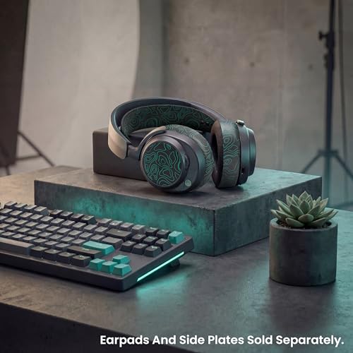 WC-StirnbandZ Arctis Nova – verbessertes Silikon-Kopfband für Arctis Nova-Headsets von Wicked Cushions – verbesserte Flexibilität, Komfort und Stil mit passenden Ohrpolster-Designs | Midnight FrankP Bild 3