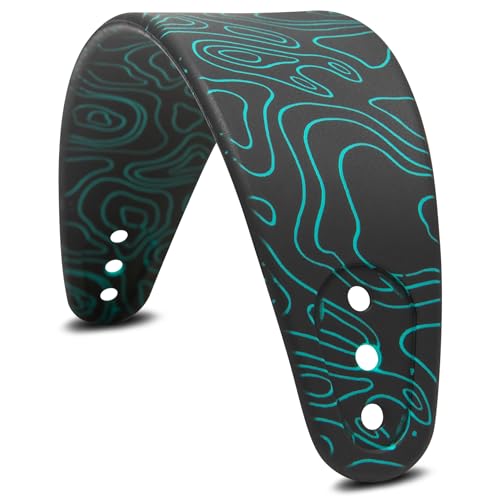 WC-StirnbandZ Arctis Nova – verbessertes Silikon-Kopfband für Arctis Nova-Headsets von Wicked Cushions – verbesserte Flexibilität, Komfort und Stil mit passenden Ohrpolster-Designs | Midnight FrankP Bild 7