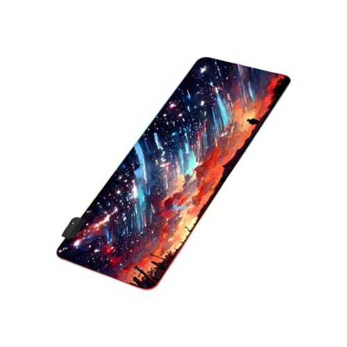Gaming Mousepad PC Accessoires Schreibtischmatte Erweiterte Pad Maus Schreibtisch Innenraum Mit LED Maus Bild 5