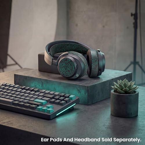 WC-Seitenplatten für Arctis Nova-Headsets von Wicked Cushions | Passend für Arctis Nova Pro Wireless/Pro Wired/Nova Elite/Nova 7 / 7X / 7P | Midnight FrankP Bild 3