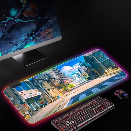 Gaming Mousepad PC Accessoires Schreibtischmatte Erweiterte Pad Maus Schreibtisch Innenraum Mit LED Maus Bild 7