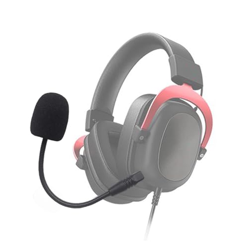 Langlebiges ABS-Metall-Ersatz-Mikrofon-Galgen, verstellbarer Arm für Kopfhörer, Mikrofon für klare Sprach-Chats, Streaming, abnehmbares Gaming-Headset-Mikrofon Bild 2