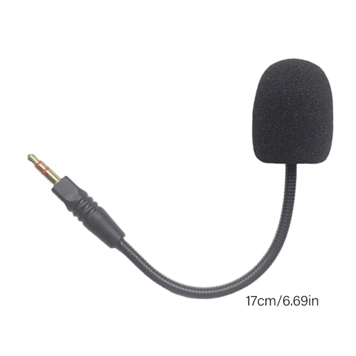 Langlebiges ABS-Metall-Ersatz-Mikrofon-Galgen, verstellbarer Arm für Kopfhörer, Mikrofon für klare Sprach-Chats, Streaming, abnehmbares Gaming-Headset-Mikrofon Bild 4
