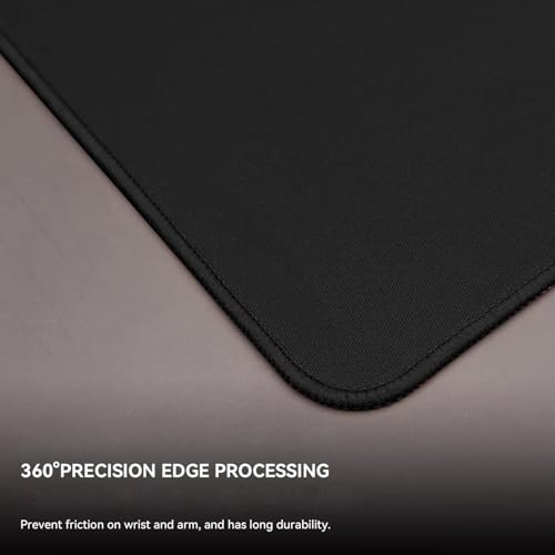 Große Schwarze Gaming Maus Pad Esports Mat Enahnces Präzise Und Reibungslose Bewegung Für Und Büroverwendung Präziser Tracking Pad Bild 6