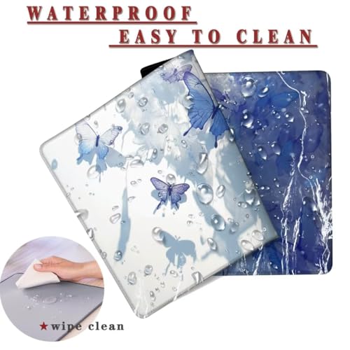 Mauspad XXL 900x500x4mm Wasserdicht Schreibtischunterlage rutschfeste Speed Gaming Mousepad Wall (6) Groß Desk Mouse Mat Maus Pad, Schreibtisch Unterlage Deko für PC, MacBook, Laptop, Home Office Bild 2