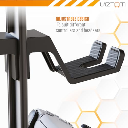 Venom Universeller Headset- & Controller-Ständer | 4-stufig Verstellbarer Metall-Organizer für Controller oder Headsets | Gaming-Ablage für PlayStation, Xbox, Nintendo Switch Bild 3