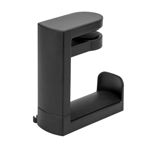 Kopfhörer Ständer, Kopfhörer Halterung Tisch, 360° Drehung Headset Ständer, Headphone Stand Schreibtisch Kopfhöreraufhänger Kopfhörer Clip Gaming Headset Halterung (Schwarz) Bild 1