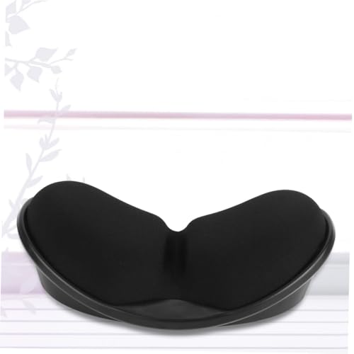 Maus Handgelenkauflage Memory Schaum Ergonomisches Mauspad Anti Rutsch Wellendesign Schwarz Büro Und Gaming Bild 2