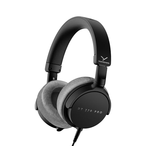 beyerdynamic DT 270 PRO kompakter, ohrumschließender Studiokopfhörer für Recording, Monitoring & Content Creation Bild 1