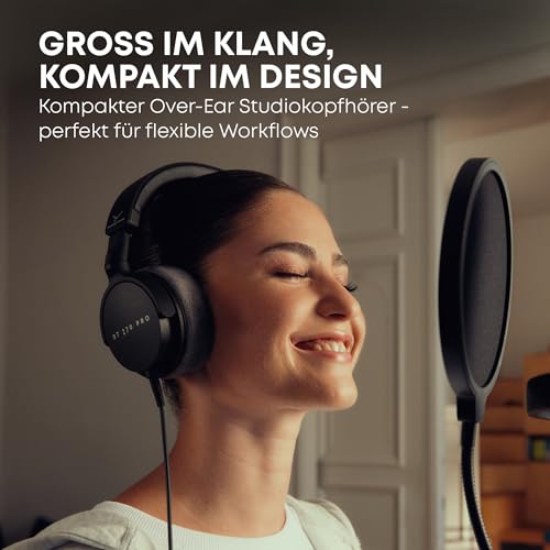 beyerdynamic DT 270 PRO kompakter, ohrumschließender Studiokopfhörer für Recording, Monitoring & Content Creation Bild 3
