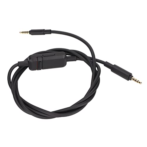 Keenso Headset-Kabel, Ersatz für MMX 300 2. Gen, OFC Kupfer mit Lautstärkeregler, Kompatibel mit 3,5 mm Steckern, Ideal für Gaming und Musik Bild 1