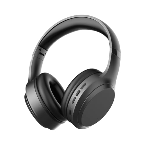 elzle Bluetooth Kopfhörer Over Ear mit 82 Std. Spielzeit, Bluetooth 5.3 Kopfhörer, 3 EQ Modi, Eingebautem Mikrofon, Faltbare Leichtes Design für Reise, Arbeit, Gaming Bild 1