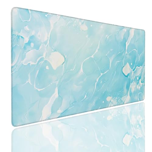 Mauspad XXL 900x600x4mm Wasserdicht Schreibtischunterlage rutschfeste Speed Gaming Mousepad Watercolor (11) Groß Desk Mouse Mat Maus Pad, Schreibtisch Unterlage Deko für PC, Laptop, Home Office Bild 1